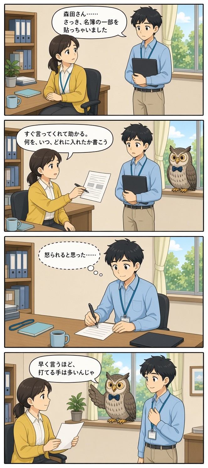 漫画『ミナト精密のAI係』「言いにくいけど」