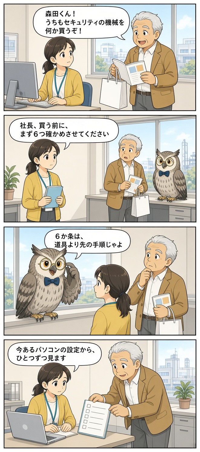 漫画『ミナト精密のAI係』「うちも何か買うぞ」