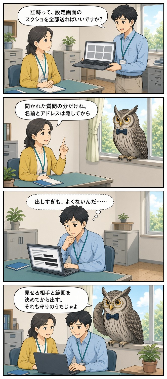 漫画『ミナト精密のAI係』「スクショ、全部送ります？」